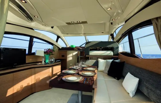 Azimut 38 on charter in Mumbai