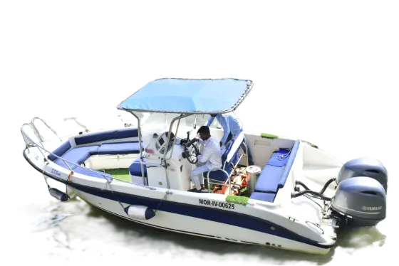 Baam Motor Boat on charter in Mumbai
