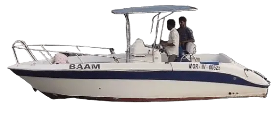 Baam Motor Boat on charter in Mumbai