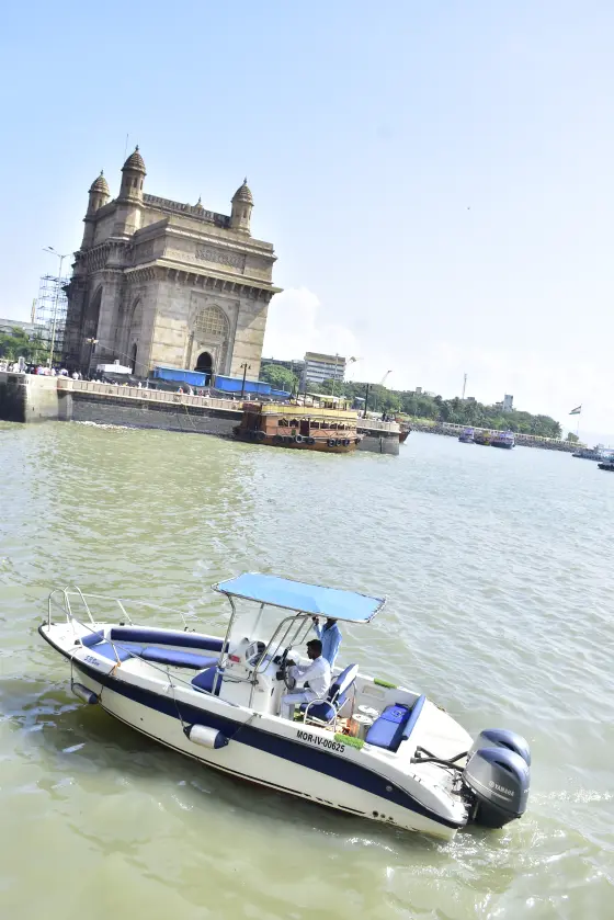 Baam Motor Boat on charter in Mumbai