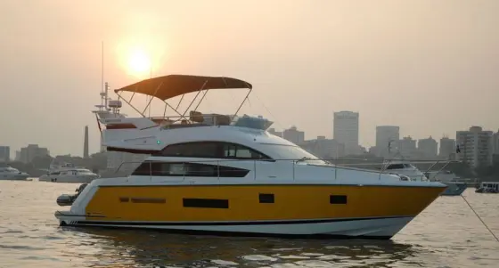 Fairline 42 on charter in Mumbai