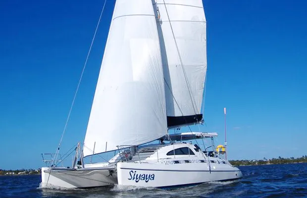 Island Spirit 401 Catamaran Yacht on charter in Mumbai