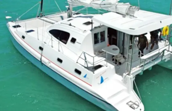 Island Spirit 401 Catamaran Yacht on charter in Mumbai