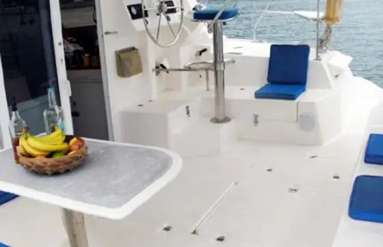 Island Spirit 401 Catamaran Yacht on charter in Mumbai