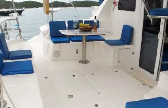 Island Spirit 401 Catamaran Yacht on charter in Mumbai