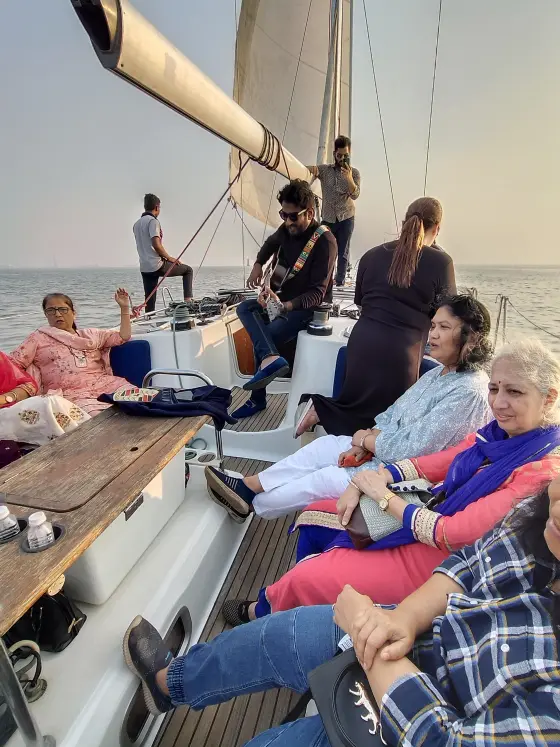 Jeanneau 45 on charter in Mumbai