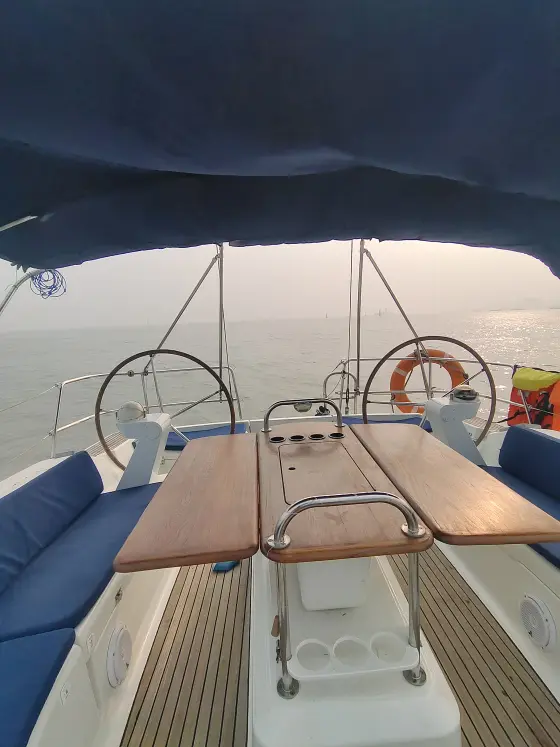 Jeanneau 45 on charter in Mumbai