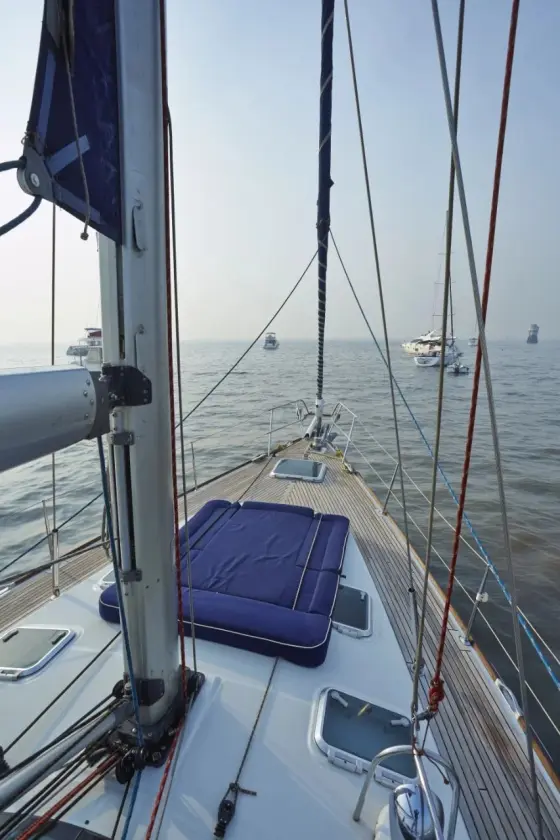 Jeanneau 54 on charter in Mumbai
