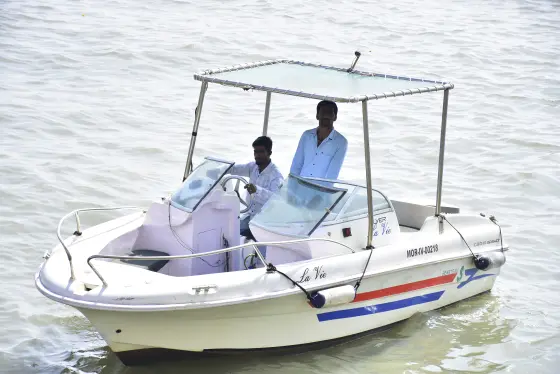 Lavi Motor Boat on charter in Mumbai