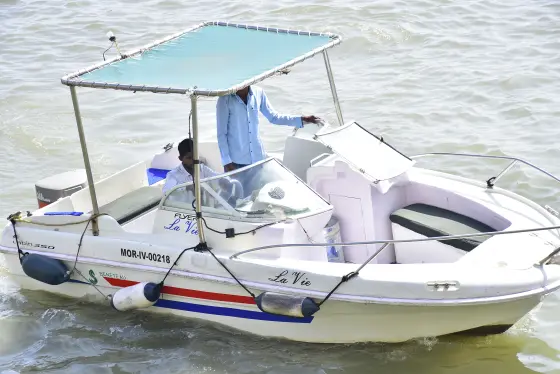 Lavi Motor Boat on charter in Mumbai
